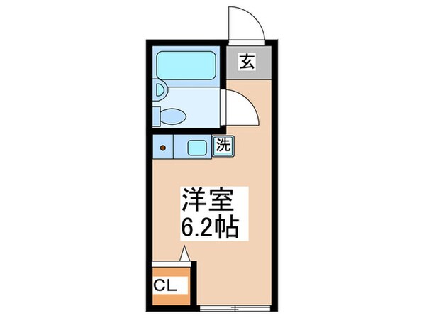 ファミール上の宮Ｂ棟の物件間取画像